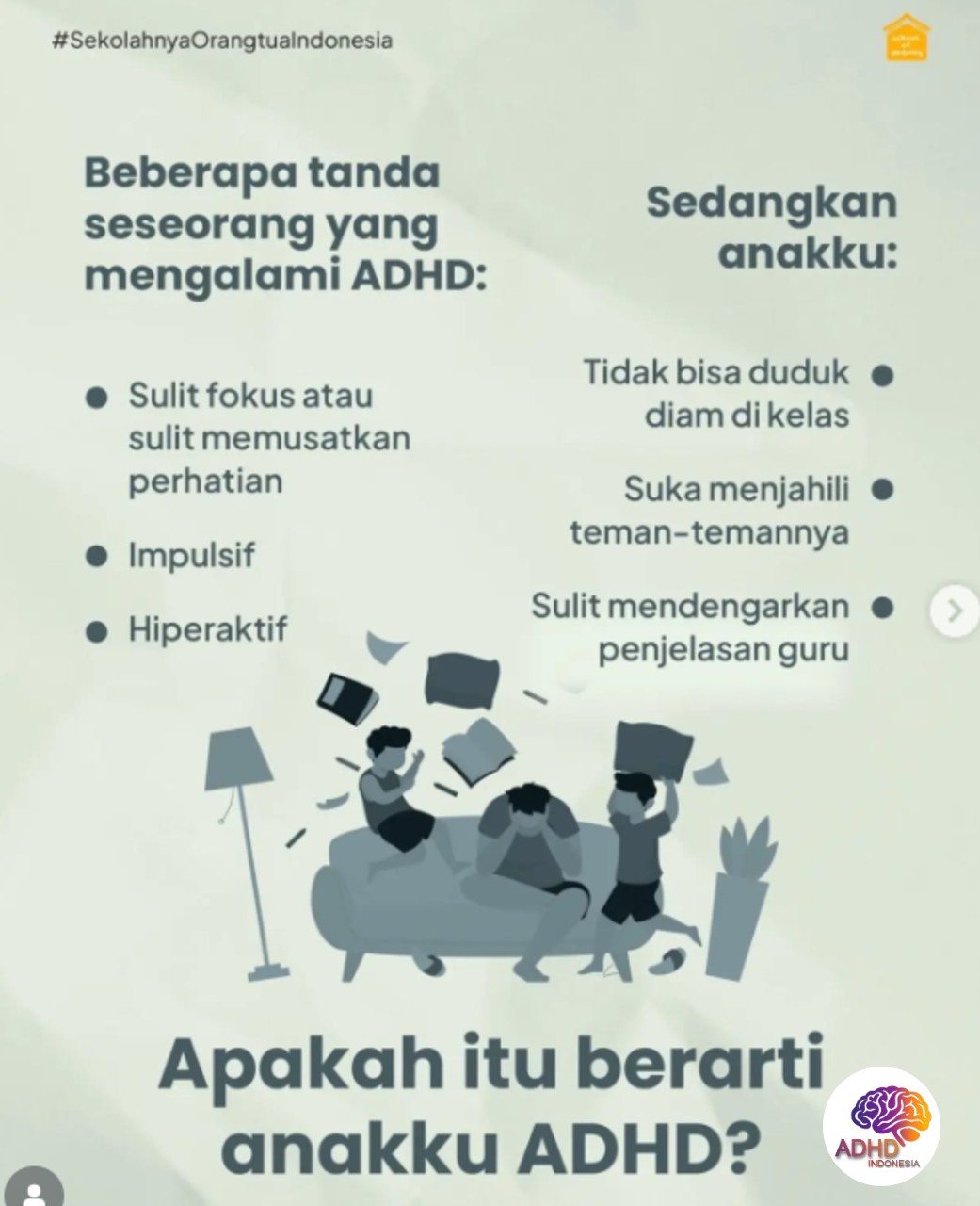 Ciri dan Gejala ADHD pada Anak Usia Dini di Kabupaten Mandailing Natal
